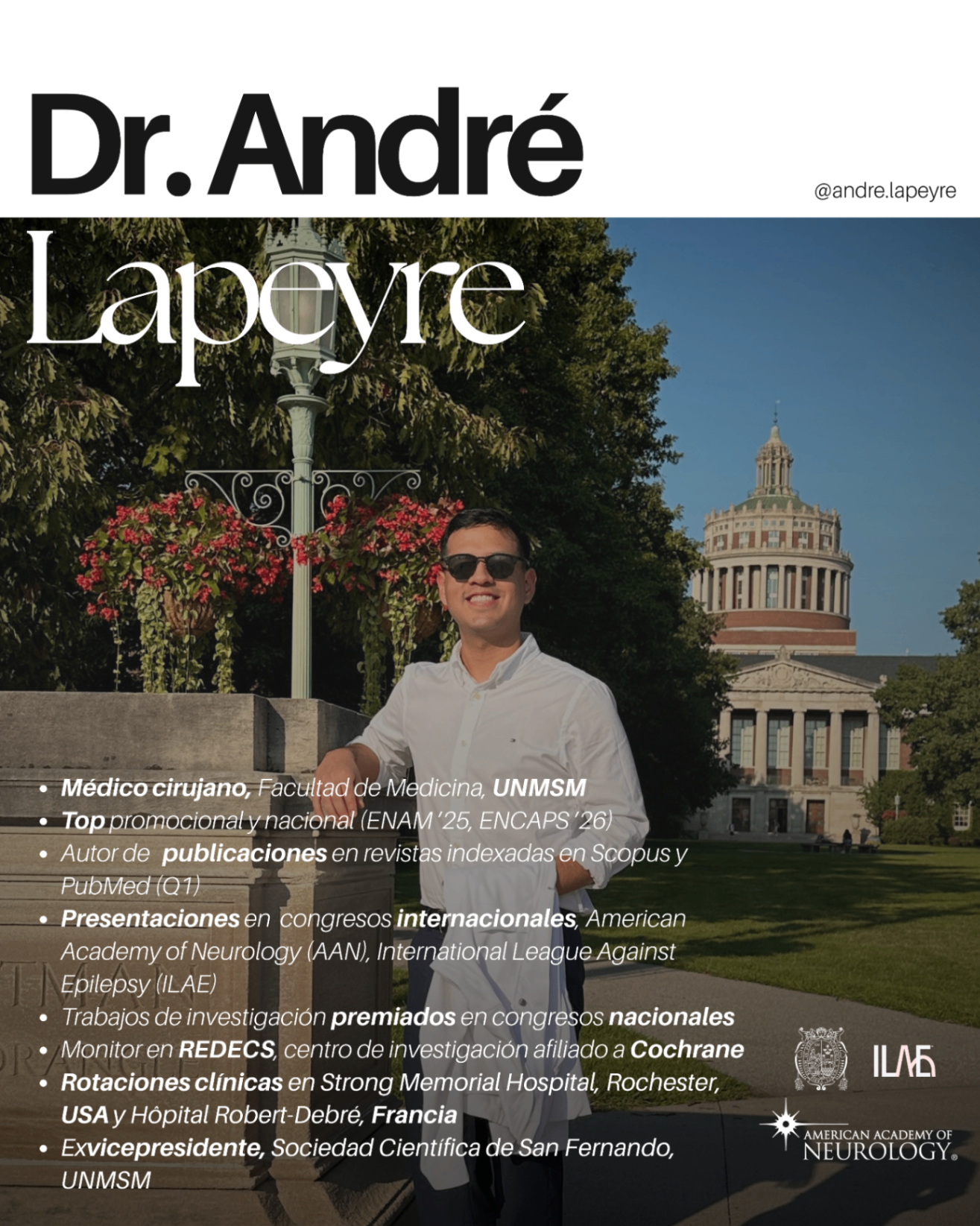 Flyer de Dr. André Lapeyre